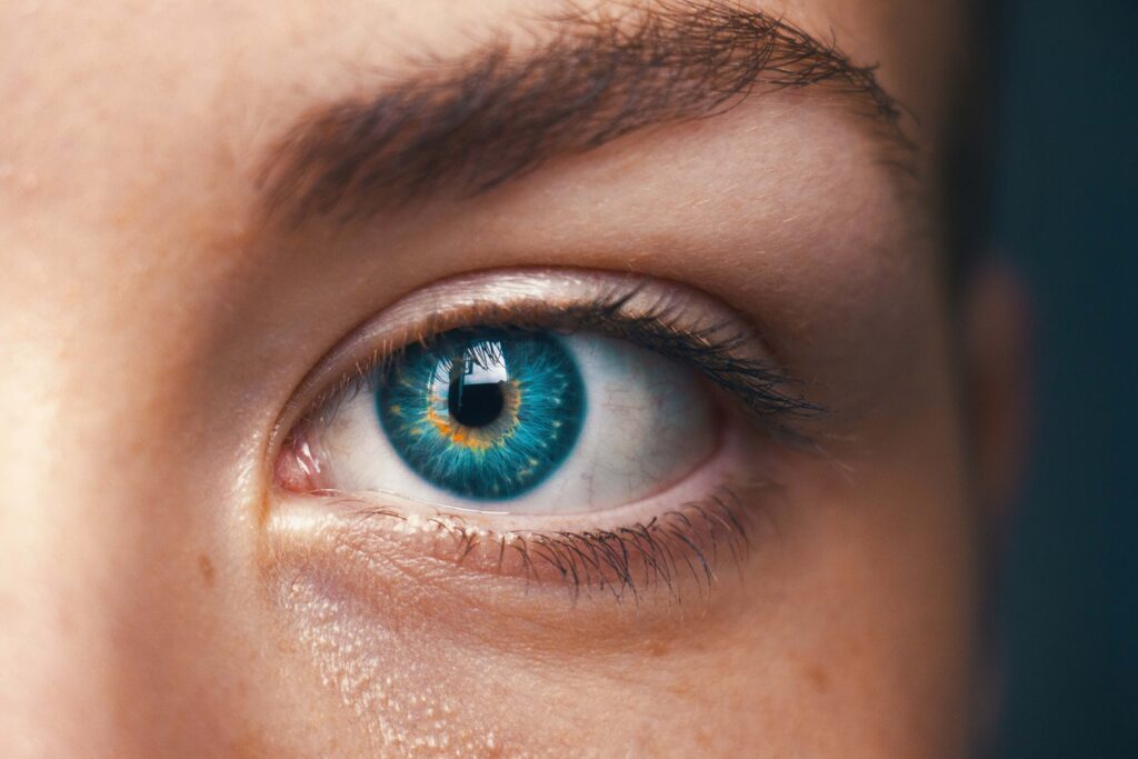 a woman's green eye digital maturity whitepaper blog
